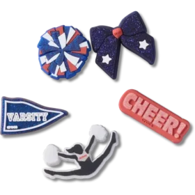 Set de 5 brelocuri Jibbitz™ Cheer