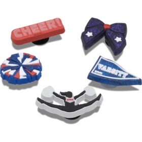 Set de 5 brelocuri Jibbitz™ Cheer