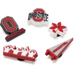 Set de 5 brelocuri Jibbitz™ de la Universitatea de Stat din Ohio
