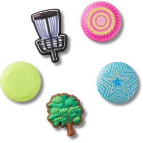 Set de 5 brelocuri Jibbitz™ Disc Golf