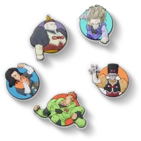 Set de 5 brelocuri Jibbitz™ „Dragon Ball Z”
