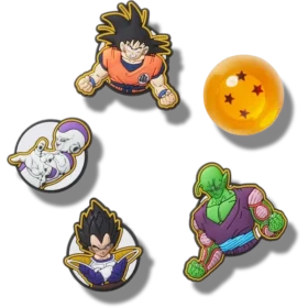 Set de 5 brelocuri Jibbitz™ Dragon Ball Z