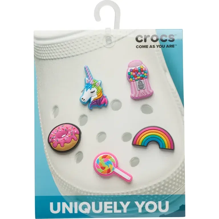 Set de 5 brelocuri Jibbitz „Everything Nice” Set de 5 brelocuri Jibbitz „Everything Nice”