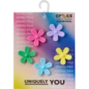 Set de 5 brelocuri Jibbitz „Flower Power”