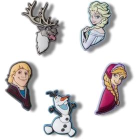 Set de 5 brelocuri Jibbitz™ Frozen
