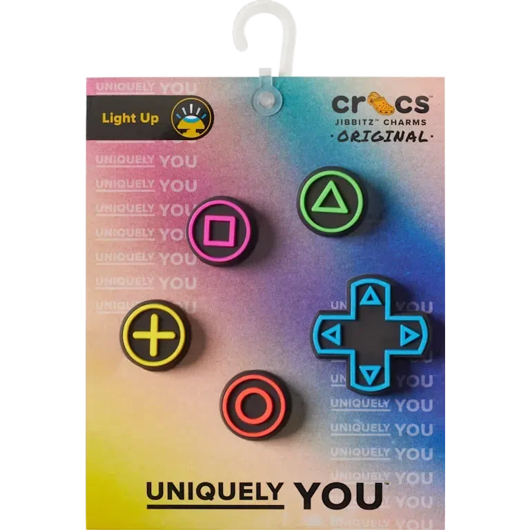 Set de 5 brelocuri Jibbitz „Game Controller” Set de 5 brelocuri Jibbitz „Game Controller”