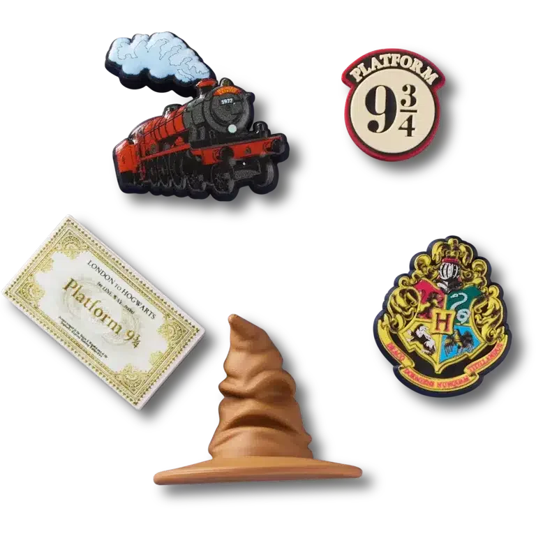 Set de 5 brelocuri Jibbitz™ Harry Potter Set de 5 brelocuri Jibbitz™ Harry Potter