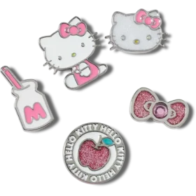 Set de 5 brelocuri Jibbitz™ Hello Kitty Elevated