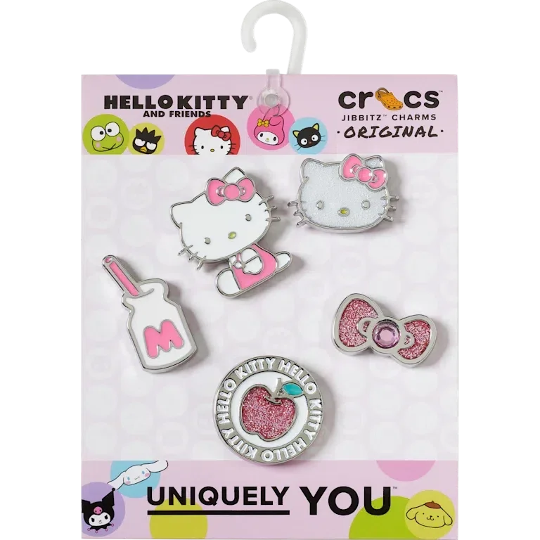 Set de 5 brelocuri Jibbitz™ Hello Kitty Elevated Set de 5 brelocuri Jibbitz™ Hello Kitty Elevated