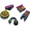 Set de 5 brelocuri Jibbitz „Level up Gamer”