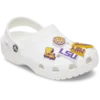 Set de 5 brelocuri Jibbitz™ LSU