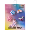 Set de 5 brelocuri Jibbitz „Magical Garden Bug”