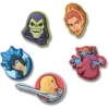 Set de 5 brelocuri Jibbitz™ Masters Universe