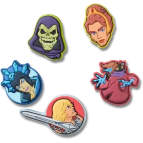 Set de 5 brelocuri Jibbitz™ Masters Universe