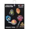 Set de 5 brelocuri Jibbitz™ Masters Universe