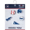 Set de 5 brelocuri Jibbitz™ MLB Los Angeles Dodgers Set de 5 brelocuri Jibbitz™ MLB Los Angeles Dodgers