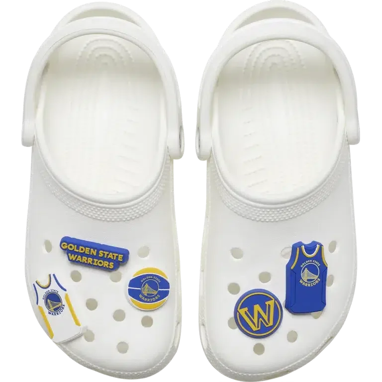 Set de 5 brelocuri Jibbitz™ NBA Golden State Warriors Set de 5 brelocuri Jibbitz™ NBA Golden State Warriors