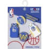 Set de 5 brelocuri Jibbitz™ NBA Golden State Warriors Set de 5 brelocuri Jibbitz™ NBA Golden State Warriors
