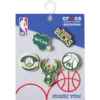Set de 5 brelocuri Jibbitz™ NBA Milwaukee Bucks Set de 5 brelocuri Jibbitz™ NBA Milwaukee Bucks