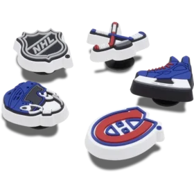 Set de 5 brelocuri Jibbitz NHL® Montreal Canadiens®