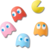 Set de 5 brelocuri Jibbitz™ Pacman II Set de 5 brelocuri Jibbitz™ Pacman II
