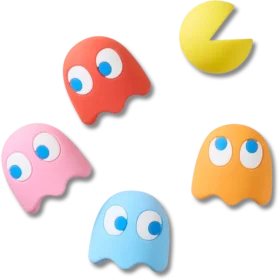 Set de 5 brelocuri Jibbitz™ Pacman II