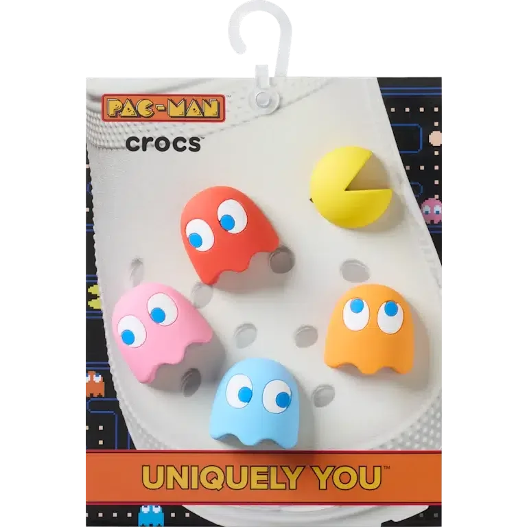 Set de 5 brelocuri Jibbitz™ Pacman II Set de 5 brelocuri Jibbitz™ Pacman II