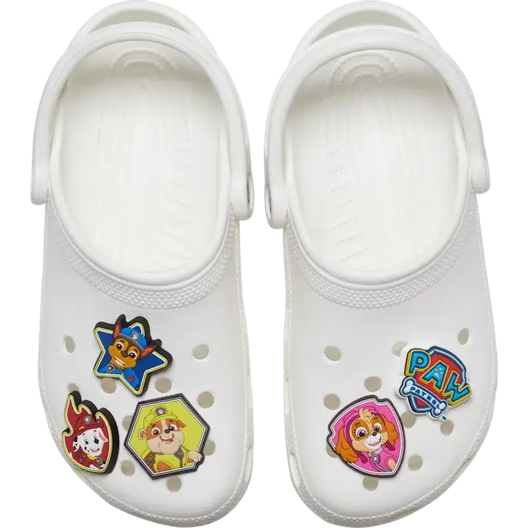 Set de 5 brelocuri Jibbitz™ Paw Patrol Set de 5 brelocuri Jibbitz™ Paw Patrol
