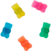 Set de 5 brelocuri Jibbitz pentru încălțăminte „Candy Bear” Set de 5 brelocuri Jibbitz pentru încălțăminte „Candy Bear”