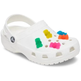 Set de 5 brelocuri Jibbitz pentru încălțăminte „Candy Bear”