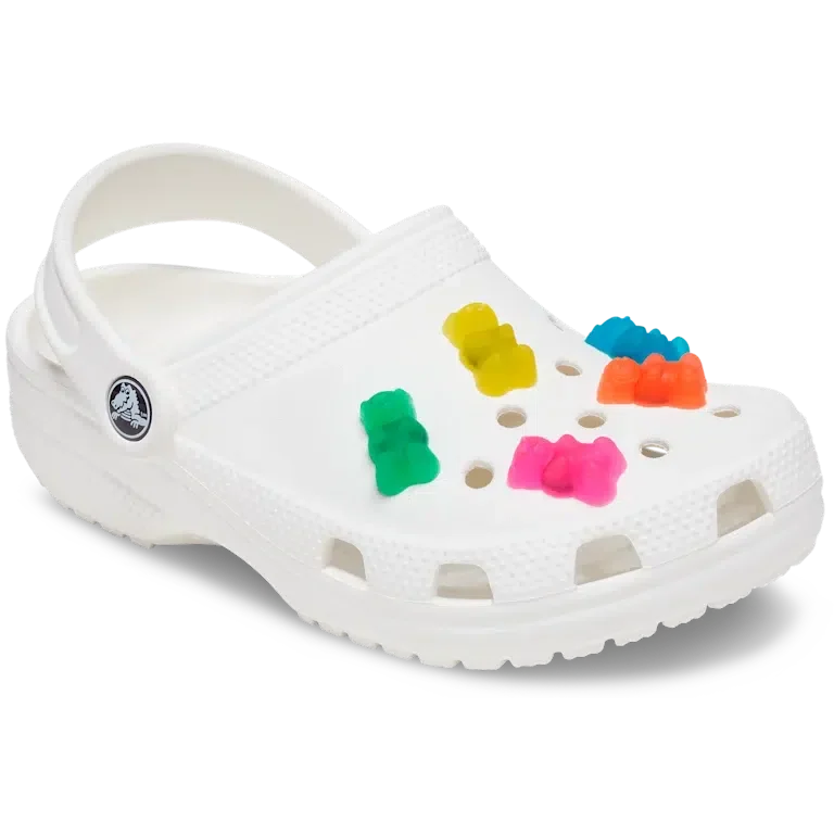 Set de 5 brelocuri Jibbitz pentru încălțăminte „Candy Bear” Set de 5 brelocuri Jibbitz pentru încălțăminte „Candy Bear”