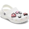 Set de 5 brelocuri Jibbitz pentru încălțăminte cu animale de fermă drăguțe Set de 5 brelocuri Jibbitz pentru încălțăminte cu animale de fermă drăguțe
