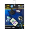 Set de 5 brelocuri Jibbitz™ pentru încălțăminte cu Batman Set de 5 brelocuri Jibbitz™ pentru încălțăminte cu Batman
