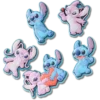 Set de 5 brelocuri Jibbitz™ pentru încălțăminte cu Stitch și Angel de la Disney Set de 5 brelocuri Jibbitz™ pentru încălțăminte cu Stitch și Angel de la Disney