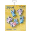 Set de 5 brelocuri Jibbitz™ pentru încălțăminte cu Stitch și Angel de la Disney Set de 5 brelocuri Jibbitz™ pentru încălțăminte cu Stitch și Angel de la Disney