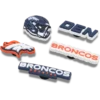 Set de 5 brelocuri Jibbitz™ pentru încălțăminte cu tema Denver Broncos din NFL Set de 5 brelocuri Jibbitz™ pentru încălțăminte cu tema Denver Broncos din NFL