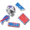Set de 5 brelocuri Jibbitz™ pentru încălțăminte Nfl Buffalo Bills Set de 5 brelocuri Jibbitz™ pentru încălțăminte Nfl Buffalo Bills