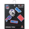 Set de 5 brelocuri Jibbitz™ pentru încălțăminte Nfl Buffalo Bills Set de 5 brelocuri Jibbitz™ pentru încălțăminte Nfl Buffalo Bills