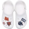 Set de 5 brelocuri Jibbitz pentru încălțăminte Nfl Chicago Bears Set de 5 brelocuri Jibbitz pentru încălțăminte Nfl Chicago Bears