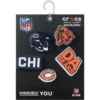 Set de 5 brelocuri Jibbitz pentru încălțăminte Nfl Chicago Bears Set de 5 brelocuri Jibbitz pentru încălțăminte Nfl Chicago Bears