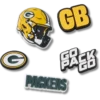 Set de 5 brelocuri Jibbitz pentru încălțăminte Nfl Green Bay Packers Set de 5 brelocuri Jibbitz pentru încălțăminte Nfl Green Bay Packers