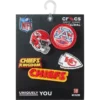 Set de 5 brelocuri Jibbitz pentru încălțăminte Nfl Kansas City Chiefs Set de 5 brelocuri Jibbitz pentru încălțăminte Nfl Kansas City Chiefs