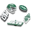Set de 5 brelocuri Jibbitz pentru încălțăminte Nfl New York Jets Set de 5 brelocuri Jibbitz pentru încălțăminte Nfl New York Jets