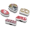 Set de 5 brelocuri Jibbitz™ pentru încălțăminte Nfl San Francisco 49Ers Set de 5 brelocuri Jibbitz™ pentru încălțăminte Nfl San Francisco 49Ers