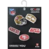 Set de 5 brelocuri Jibbitz™ pentru încălțăminte Nfl San Francisco 49Ers Set de 5 brelocuri Jibbitz™ pentru încălțăminte Nfl San Francisco 49Ers