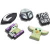 Set de 5 brelocuri Jibbitz pentru încălțăminte „The Mandalorian” de la Disney Set de 5 brelocuri Jibbitz pentru încălțăminte „The Mandalorian” de la Disney