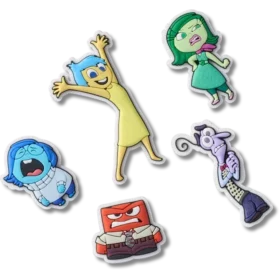 Set de 5 brelocuri Jibbitz Pixar Inside Out