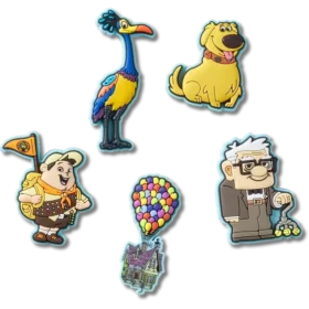 Set de 5 brelocuri Jibbitz™ „Pixar up”