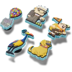 Set de 5 brelocuri Jibbitz™ „Pixar up”