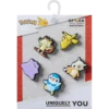 Set de 5 brelocuri Jibbitz™ Pokemon asortate Set de 5 brelocuri Jibbitz™ Pokemon asortate